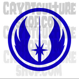 Sci Fi Wars Jedi Order Symbol Vinyl Decal