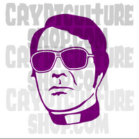 True Crime Jim Jones Vinyl Decal