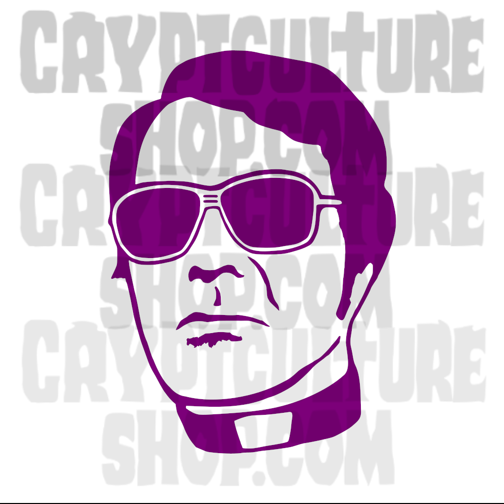 Vinilo decorativo de True Crime de Jim Jones