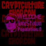 True Crime Jim Jones Jonestown Vinyl Decal