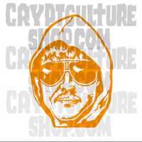 True Crime Ted Kaczynski Vinyl Decal