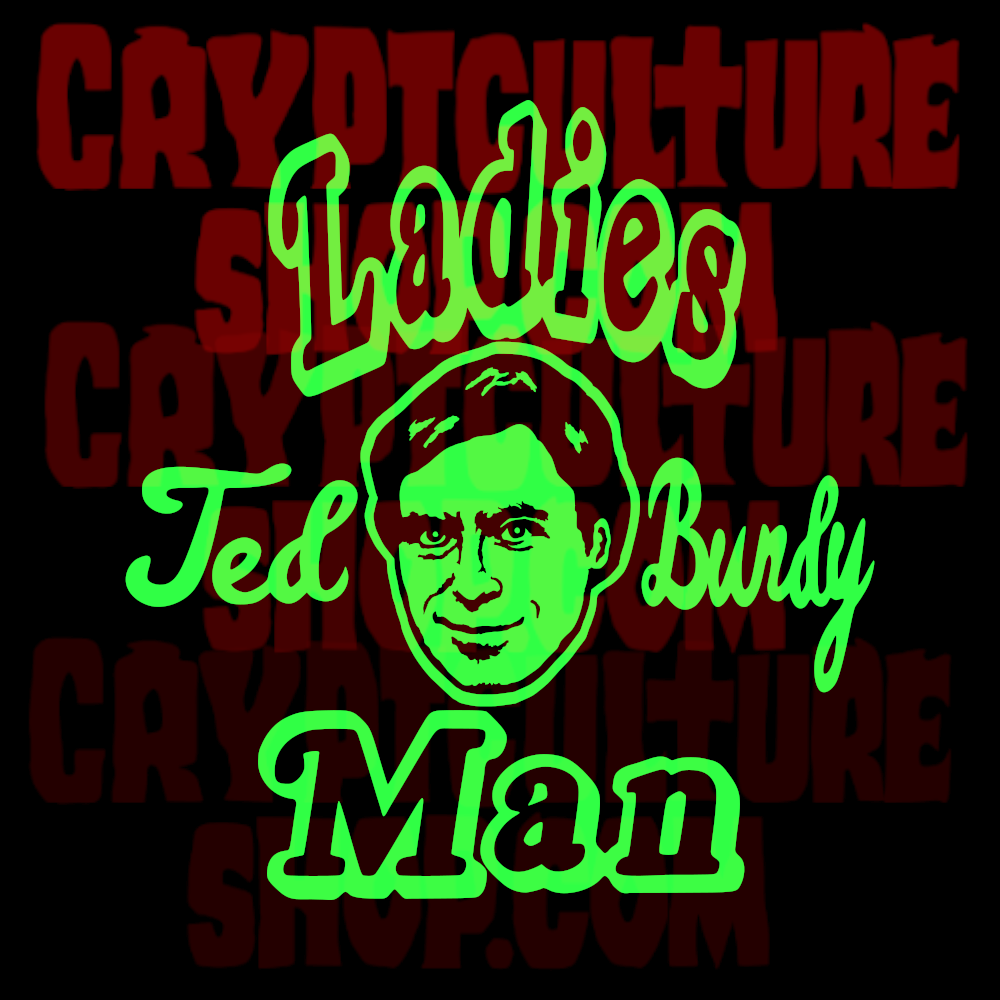True Crime Ted Bundy Seductor Calcomanía de Vinilo