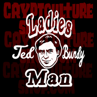 True Crime Ted Bundy Ladies Man Vinyl Decal