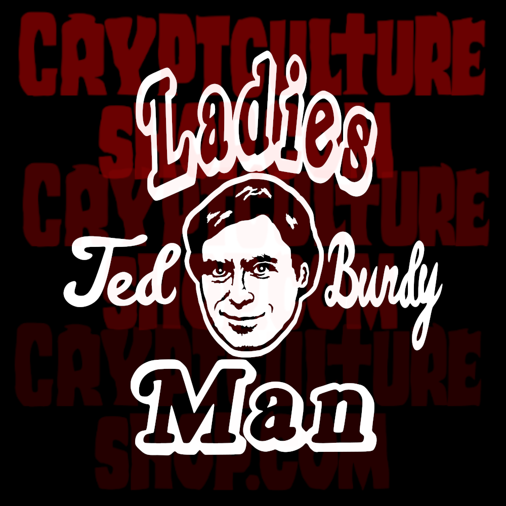 True Crime Ted Bundy Seductor Calcomanía de Vinilo