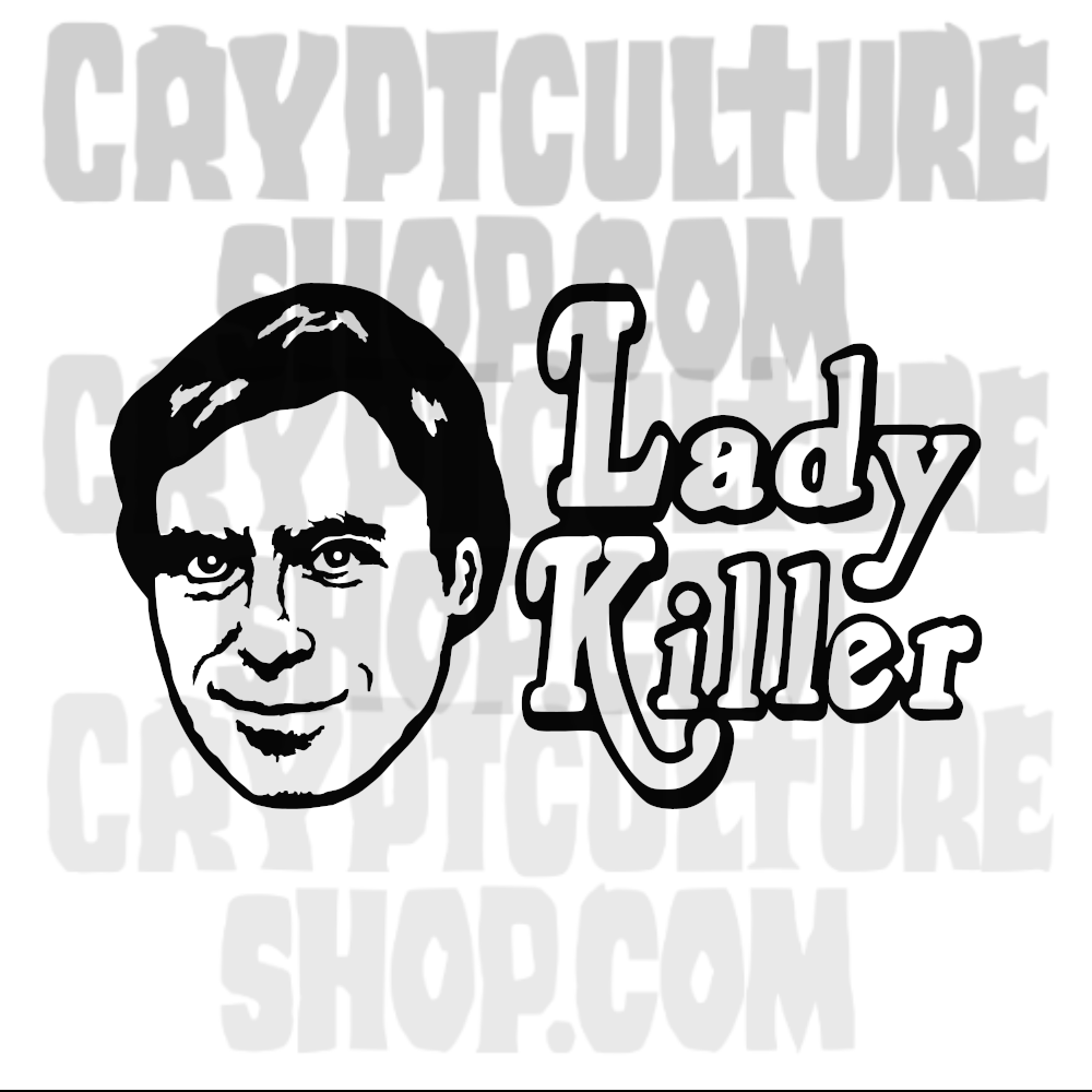 Vinilo decorativo Lady Killer, True Crime Ted Bundy