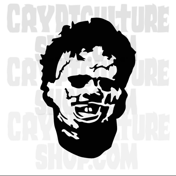 Texas Chainsaw Massacre Leatherface Vinyl Decal