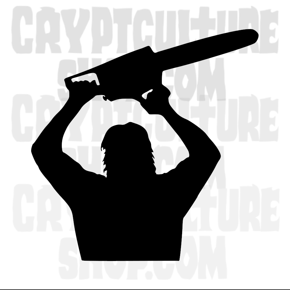 Texas Chainsaw Massacre Leatherface Vinyl Decal