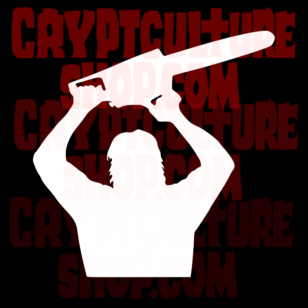 Texas Chainsaw Massacre Leatherface Vinyl Decal