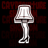 Christmas Story Leg Lamp Vinyl Decal