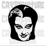 Munsters Lily Vinyl Decal