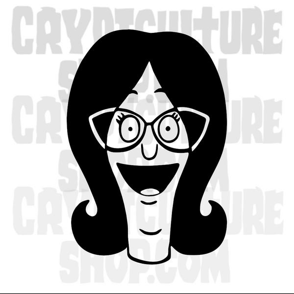 Bob's Burgers Linda Belcher Vinyl Decal