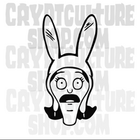 Bob's Burgers Louise Belcher Vinyl Decal