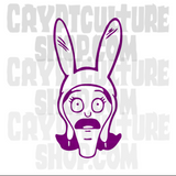 Bob's Burgers Louise Belcher Vinyl Decal