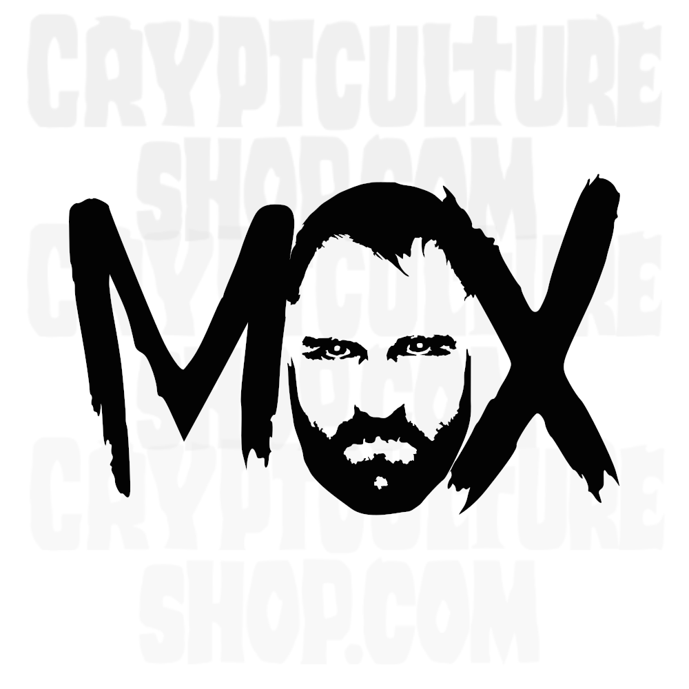 Calcomanía de vinilo Mox para lucha libre profesional