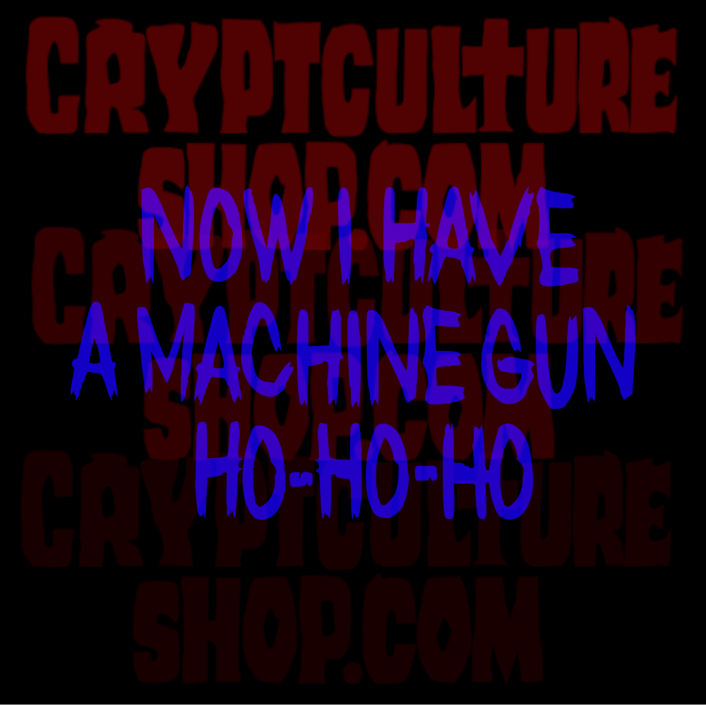 Die Hard Now I Have a Machine Gun Vinyl Decal