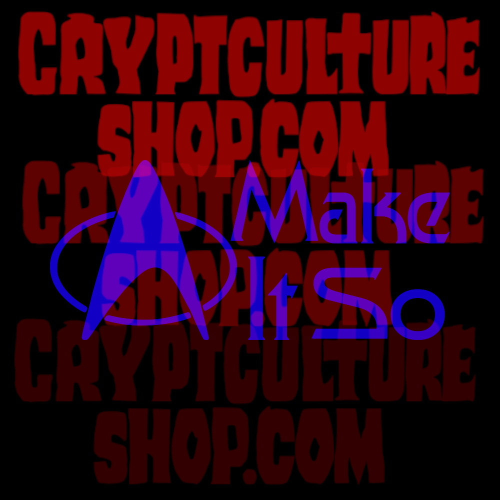 Sci Fi Trek Make It So Vinyl Decal