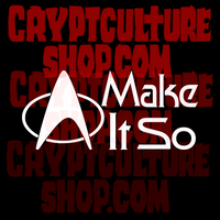 Sci Fi Trek Make It So Vinyl Decal