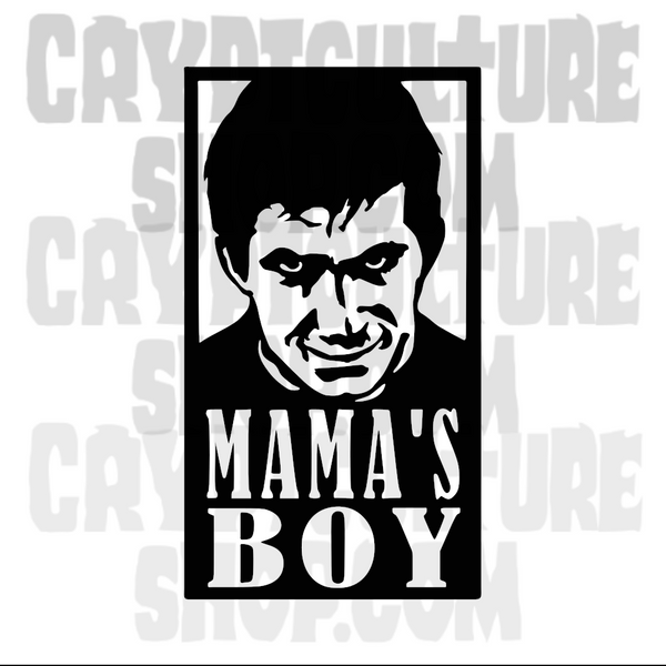 Psycho Mama's Boy Norman Bates Vinyl Decal