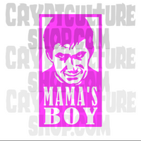 Psycho Mama's Boy Norman Bates Vinyl Decal