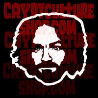 True Crime Charles Manson Vinyl Decal