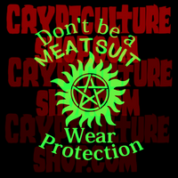 Supernatural Don't Be A Meatsuit Vinyl Decal