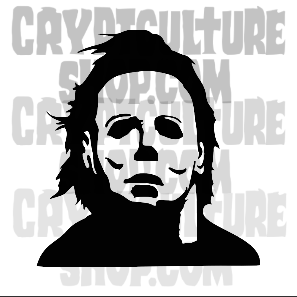 Calcomanía de vinilo de Halloween Michael Myers