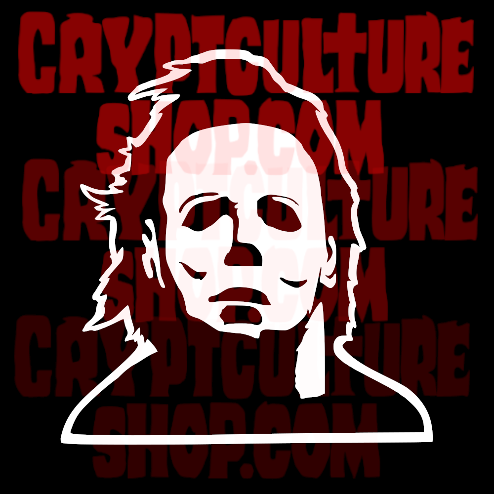 Calcomanía de vinilo de Halloween Michael Myers
