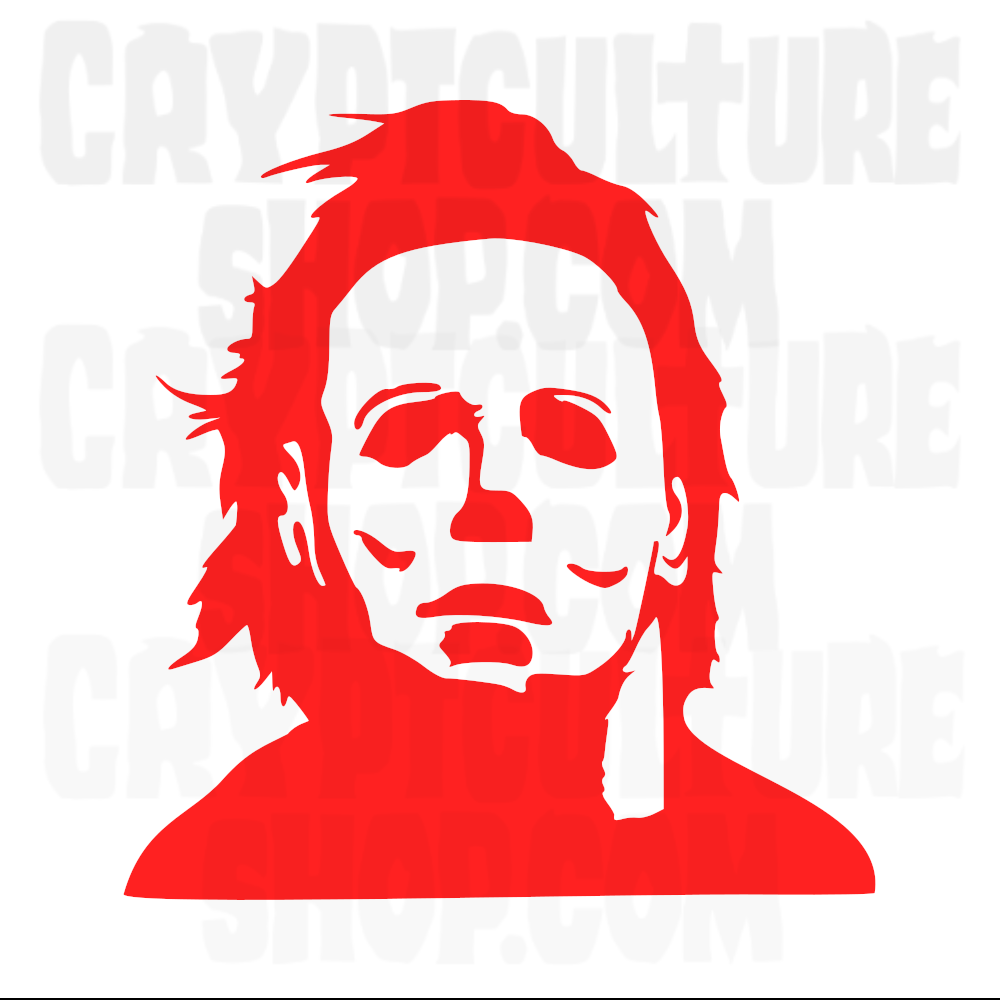 Calcomanía de vinilo de Halloween Michael Myers