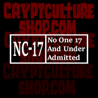 Horror NC-17 Vinyl Decal