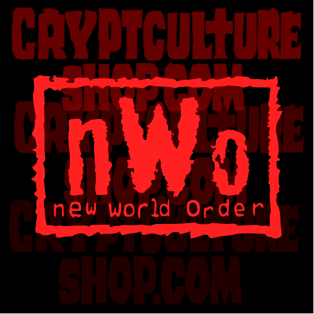 Calcomanía de vinilo NWO de lucha libre profesional