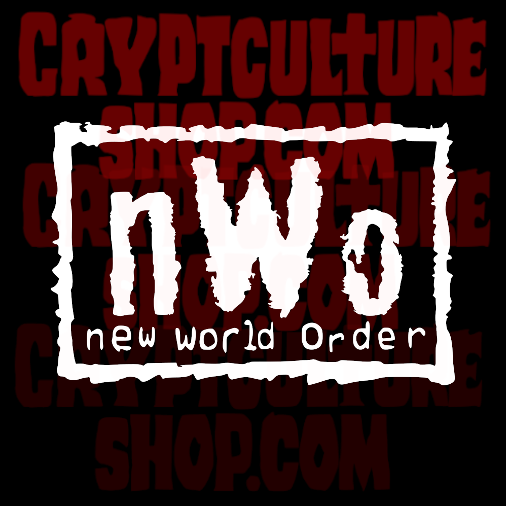 Calcomanía de vinilo NWO de lucha libre profesional