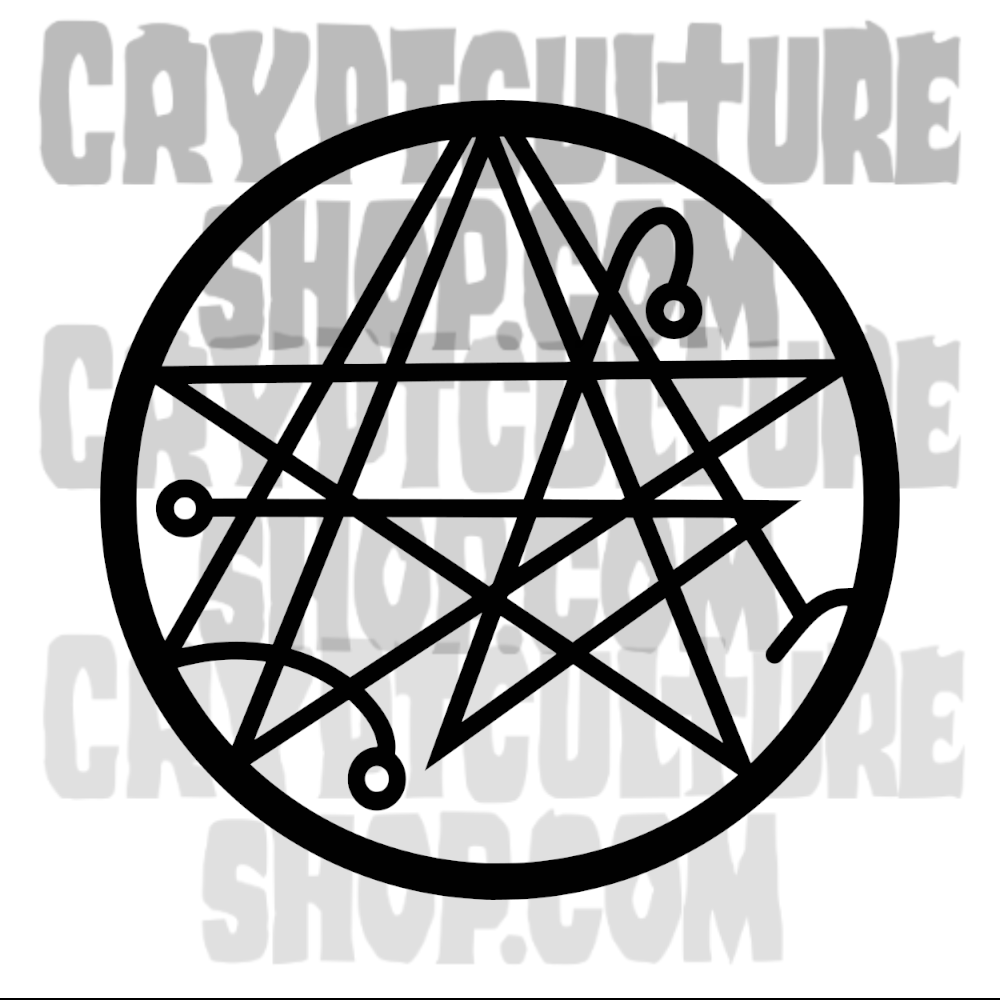 Vinilo Adhesivo Símbolo Necronomicon de Lovecraft