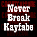 Calcomanía de vinilo de Pro Wrestling Never Break Kayfabe