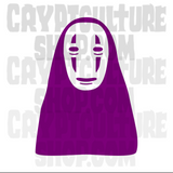 Spirited Away No Face Vinyl Decal