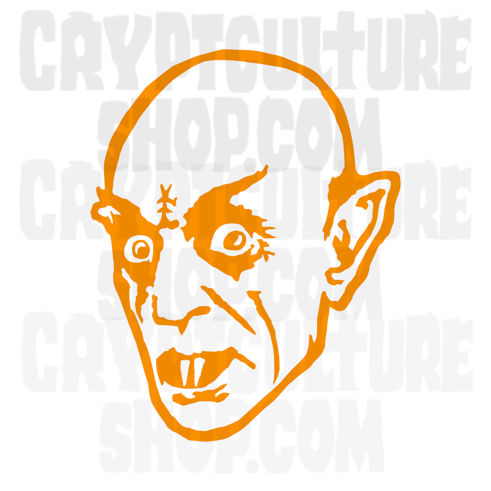 Vinilo decorativo de cabeza de Nosferatu
