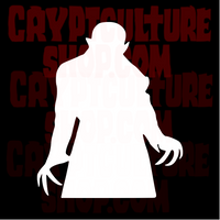 Nosferatu Silhouette Vinyl Decal