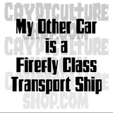 Firefly Other Car Vinyl Decal