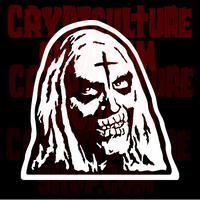 Devil's Rejects Otis Cross Vinyl Decal