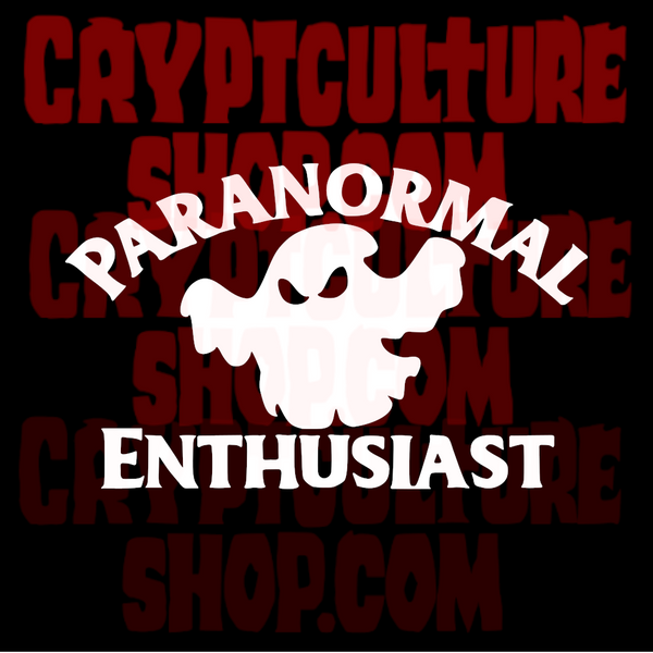 Paranormal Enthusiast Vinyl Decal