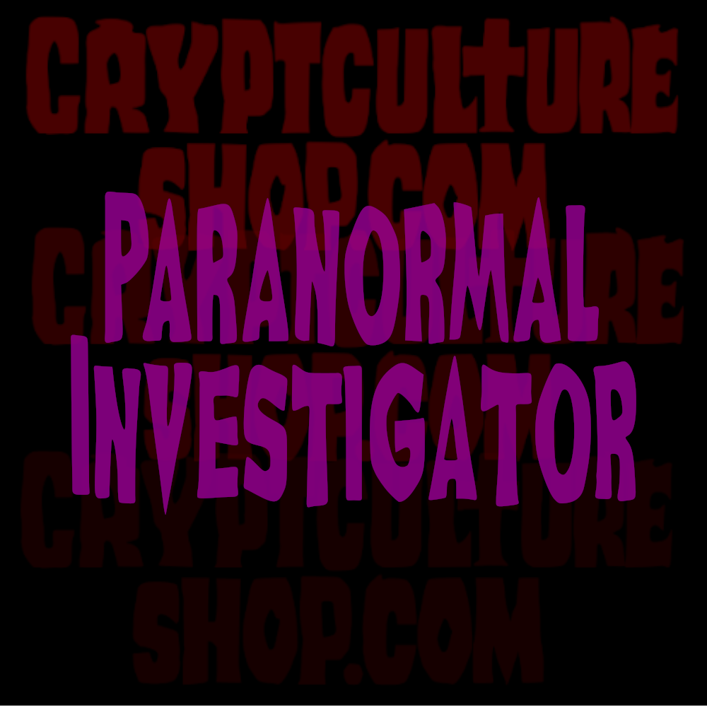 Calcomanía de vinilo de investigador paranormal