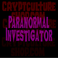 Paranormal Investigator Vinyl Decal