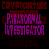 Paranormal Investigator Vinyl Decal