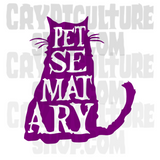 Pet Semetary Church Vinyl Decal