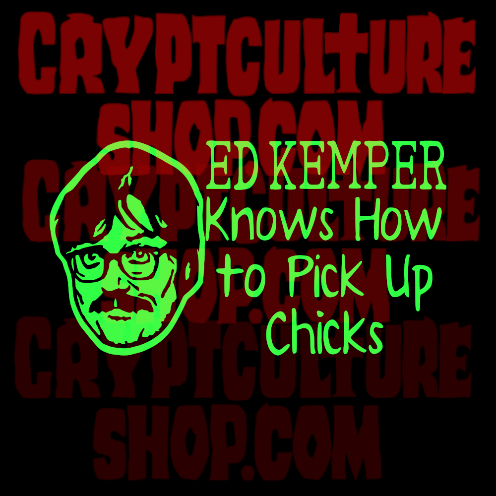 Calcomanía de vinilo True Crime Ed Kemper para recoger chicas