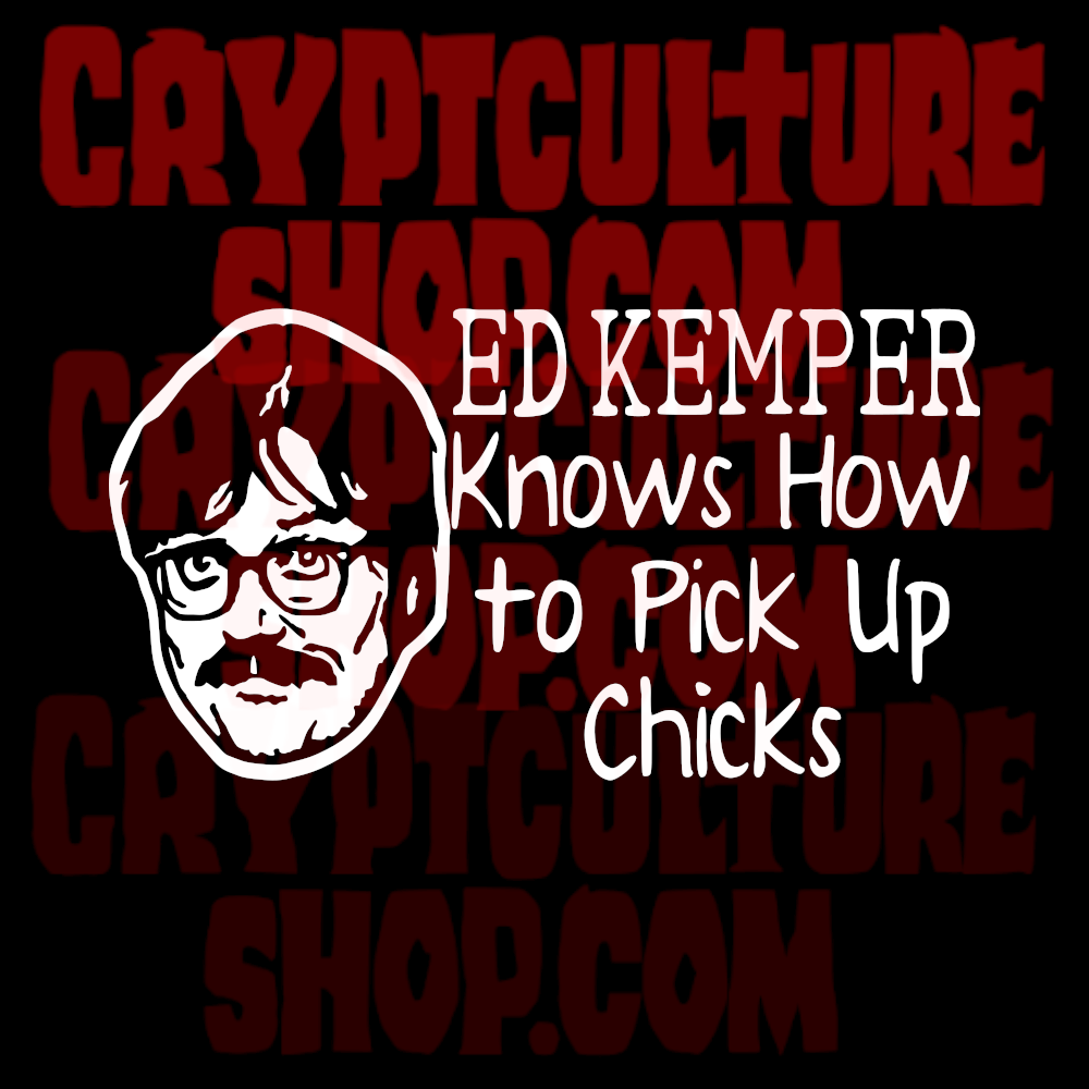 Calcomanía de vinilo True Crime Ed Kemper para recoger chicas