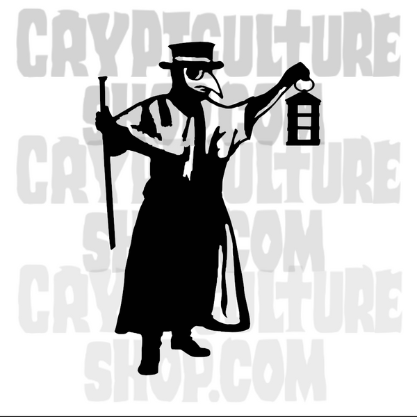 Plague Doctor Full Vinyl Decal