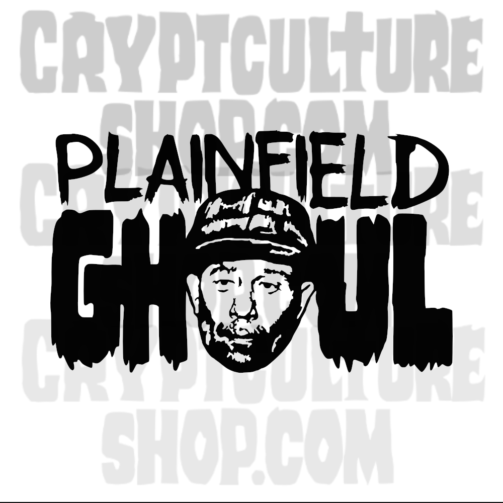 True Crime Ed Gein Ghoul de Plainfield Vinilo Adhesivo