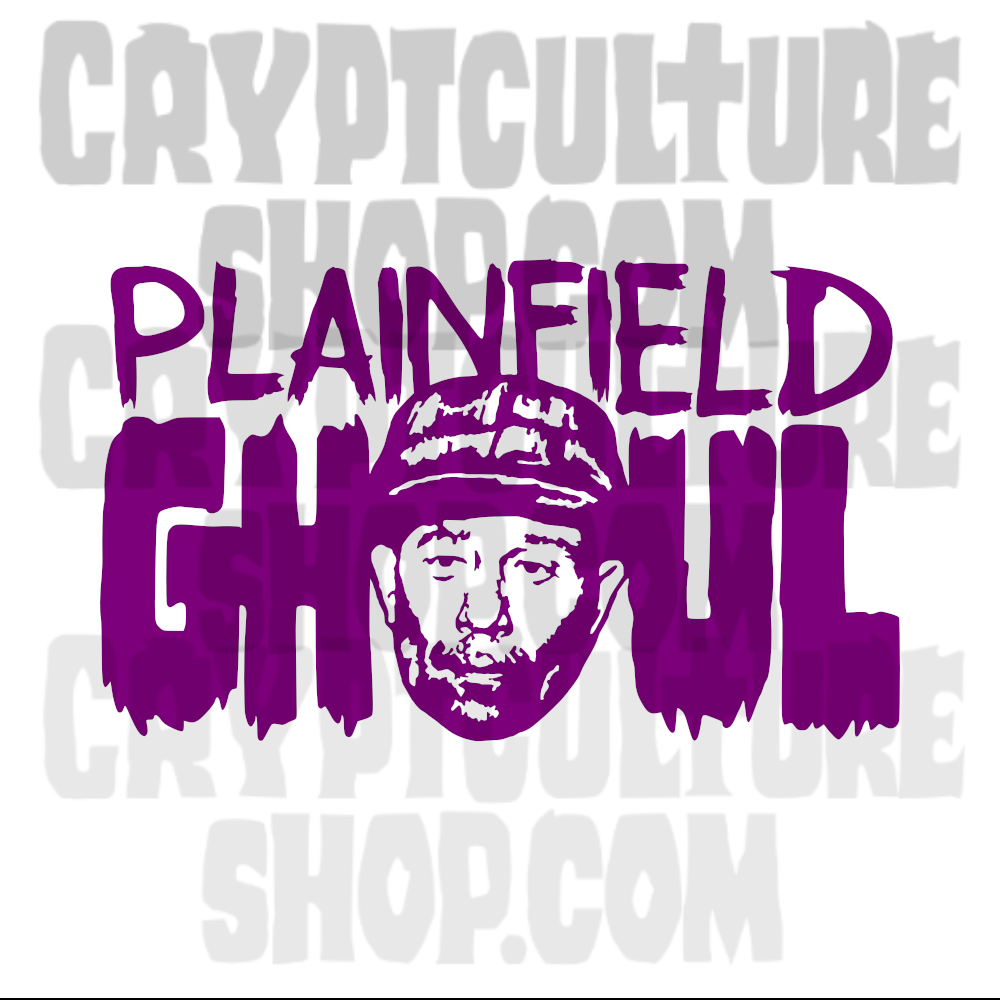 True Crime Ed Gein Ghoul de Plainfield Vinilo Adhesivo