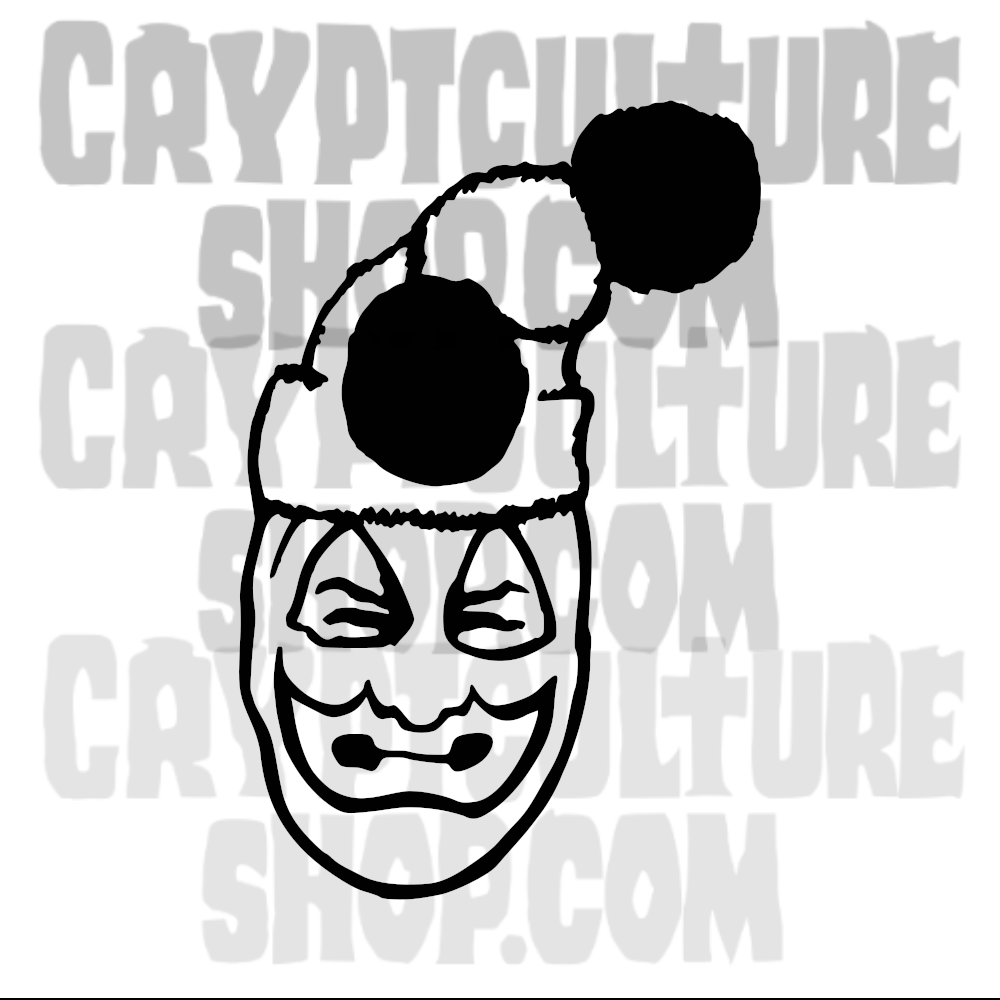 True Crime John Wayne Gacy Pogo Calcomanía de vinilo