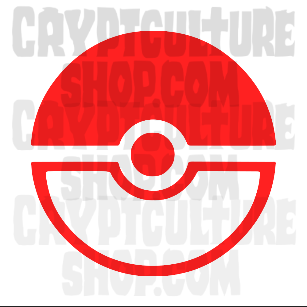 Pokémon Pegatina de Vinilo Poké Ball